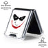 The Dark Knight Joker face Galaxy Z Flip6 Clear Case